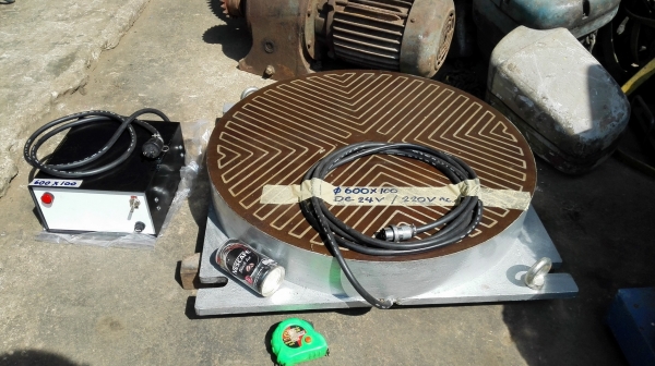 แม่เหล็กไฟฟ้า 600x100 DC 24 V พร้อมหม้อแปลง 2 สาย ไฟบ้าน 220V แม่เหล็กไฟฟ้า 600x100 DC 24 V พร้อมหม้อแปลง 2 สาย ไฟบ้าน 220V