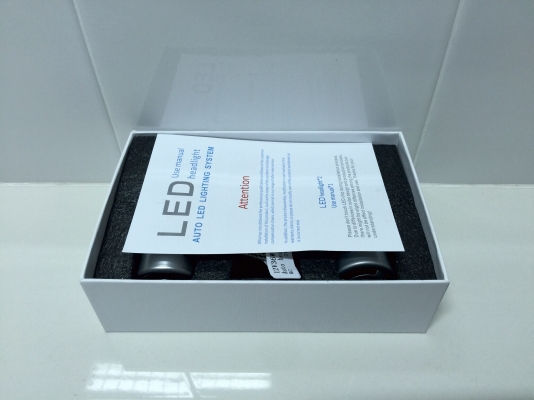 ขายไฟหน้ารถยี่ห้อ C6 แบบ LED HEADLIGHT รุ่น H7 3800LM