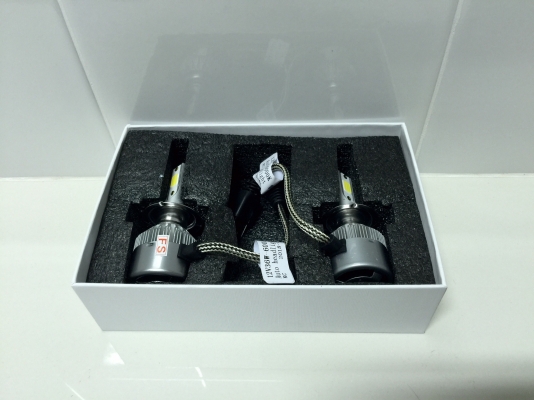 ขายไฟหน้ารถยี่ห้อ C6 แบบ LED HEADLIGHT รุ่น H7 3800LM