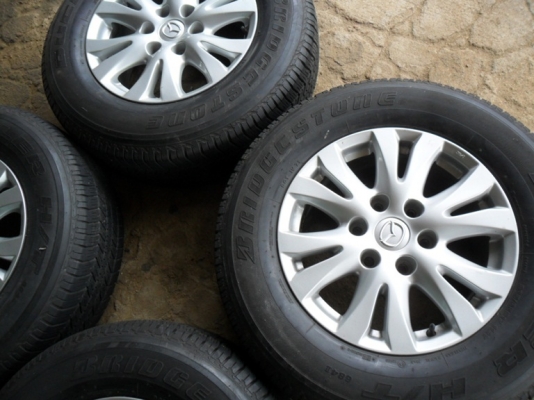 แม็กกระบะ ขอบ17 เอนไกแท้ 6รู139 รัดยางดอกหนา