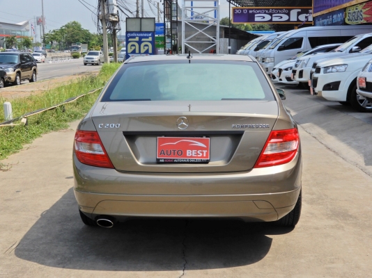 BENZ 1.8 C200 Kompressor W204 ปี 2018(รถออกป้ายแดง ปี2010) โทร 062-991-6649 ดาวออโต้เบสท์