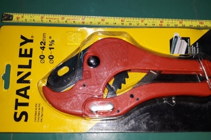 ขายคัตเตอร์ตัดท่อPVC STANLEY MADE IN TAIWAN.