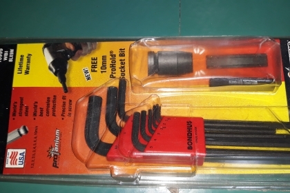 ขายหกเหลี่ยมชุดใหญ่เบอร์มิล BUNDHAS MADE IN USA.ใหม่เก็บ