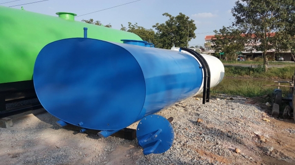 ขายด่วน ถังน้ำมันขนาด 16000 ลิตรพร้อมหัวจ่ายพร้อมใช้งาน