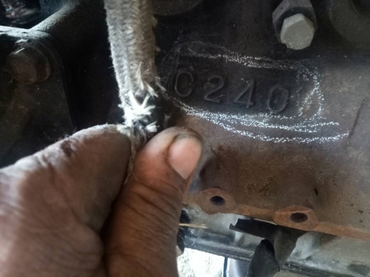 ขายเครื่องอีซูซุ c240