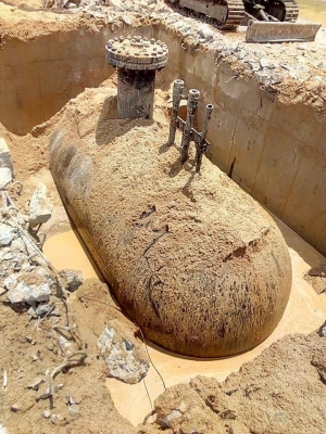 ขายถังแก๊สใต้ดินขนาด 10000 ลิตรสภาพสวยๆ