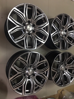 ล้อแม็กซ์ Lenso Black Angel V8 18 สีแบ็คโครม สภาพสวยๆ