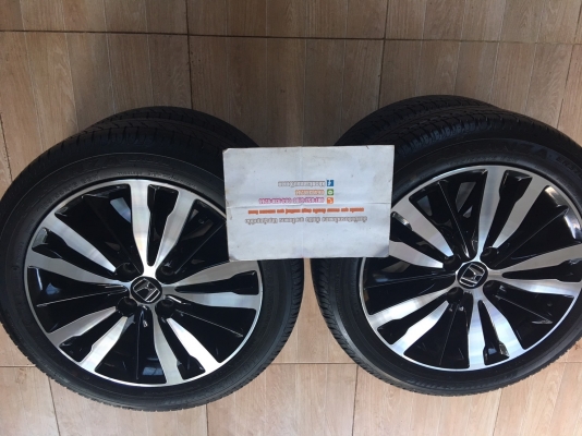 ล้อแม็กนิวแจ๊ซ Max New Jazz GK SV 16นิ้ว ยางขนาด 185/55/16 ปี 18