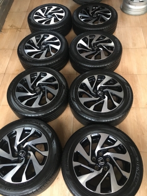 ล้อแม็กซ์ป้ายแดง New Civic FC ขอบ16" พร้อมยาง 215/55/16 ล้อแม็กซ์ป้ายแดง New Civic FC ขอบ16" พร้อมยาง 215/55/16