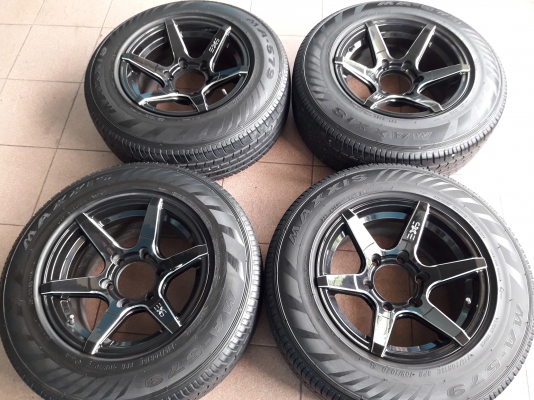 แม็ก15 6รู พร้อมยาง