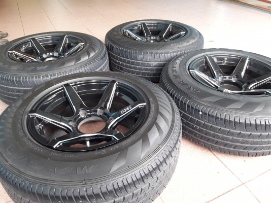 แม็ก15 6รู พร้อมยาง