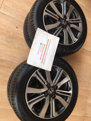 ขายล้อแม็กซ์ All new City 2017 15" ยาง Michelin 175/65/15 ปลายปี 17