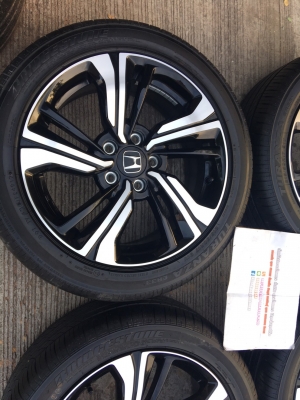 ขายล้อแม็กซ์ New Civic FC 1.5 Turbo RS รุ่นTop ขอบ17" พร้อมยาง 215/50R17