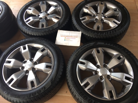 ขายล้อแม็กซ์ป้ายแดง All New Ford Everest ขอบ 20" ยาง Goodyear 265/50/20 ปลายปี 52/17