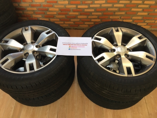 ขายล้อแม็กซ์ป้ายแดง All New Ford Everest ขอบ 20" ยาง Goodyear 265/50/20 ปลายปี 52/17