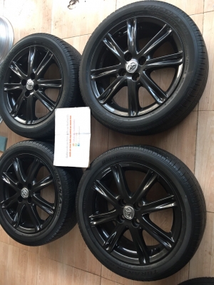 ขายล้อแม็กซ์ Vios 16 พร้อมยาง 195/50/16 ปี 13