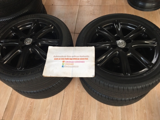 ขายล้อแม็กซ์ Vios 16 พร้อมยาง 195/50/16 ปี 13