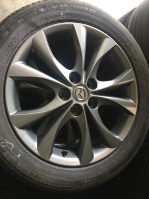 ขายล้อแม็กซ์ Mazda3 ขอบ 17 ยาง 225/50/17 ปี 13
