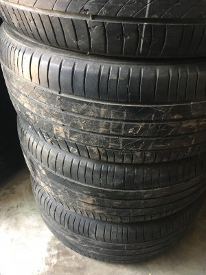 ขายล้อแม็กซ์ Mazda3 ขอบ 17 ยาง 225/50/17 ปี 13