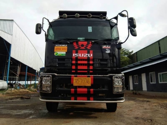 Isuzu 360 แรง ปี 57 #มีสองพ่วง ไมล์ 162,xxx กม. น้ำหนักแม่ลูก 20.07 ตัน น้ำหนักบรรทุก 29.8 ตัน รถสวยเดิมบางพร้อมใช้งาน
