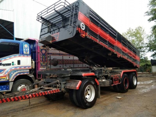 Isuzu 360 แรง ปี 57 #มีสองพ่วง ไมล์ 162,xxx กม. น้ำหนักแม่ลูก 20.07 ตัน น้ำหนักบรรทุก 29.8 ตัน รถสวยเดิมบางพร้อมใช้งาน