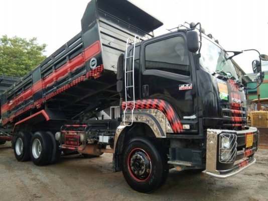 Isuzu 360 แรง ปี 57 #มีสองพ่วง ไมล์ 162,xxx กม. น้ำหนักแม่ลูก 20.07 ตัน น้ำหนักบรรทุก 29.8 ตัน รถสวยเดิมบางพร้อมใช้งาน