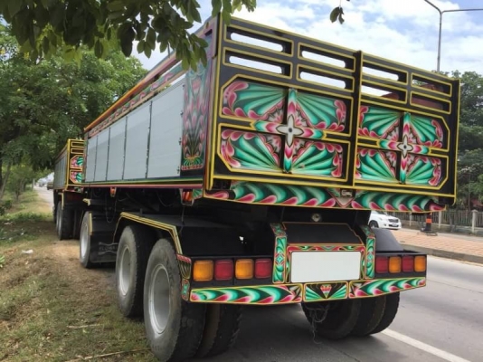 Isuzu DECA 270 แรง ยูโรทู ปี 47 เครื่องดำ แม่ลูกดัมพ์สามเพลาแท้ สวยเดิมพร้อมใช้งาน