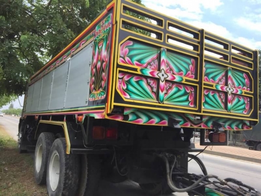 Isuzu DECA 270 แรง ยูโรทู ปี 47 เครื่องดำ แม่ลูกดัมพ์สามเพลาแท้ สวยเดิมพร้อมใช้งาน