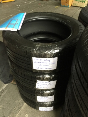 ยาง Firestone 215 60 16 ปลายปี16 ดอกเต็ม เนื้อนิ่มๆ ใช้ยาว ราคาไม่แพง