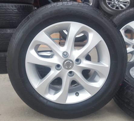 ขายล้อNISSAN March MC15 ยาง175/65/15 ปี 15  4 ล้อ