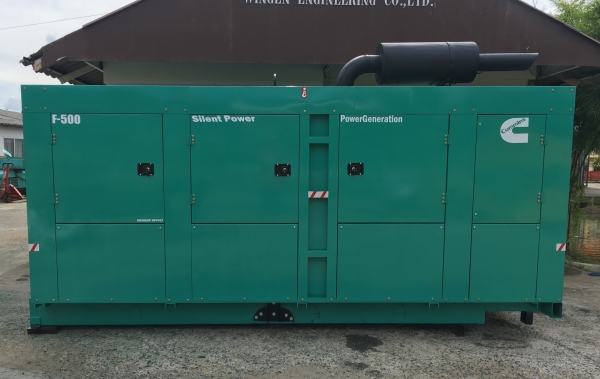 CUMMINS 350 kva.พร้อมชุดทำงานอัตโนมัติเวลาไฟดับ USA.รับประกัน 18 เดือน