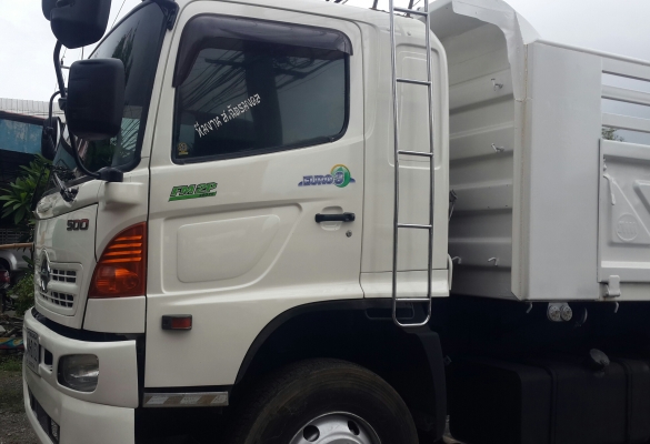 ฮีโน่ 320  ปี 47 กระบะสามมิตร ดั้มแม่ลูก