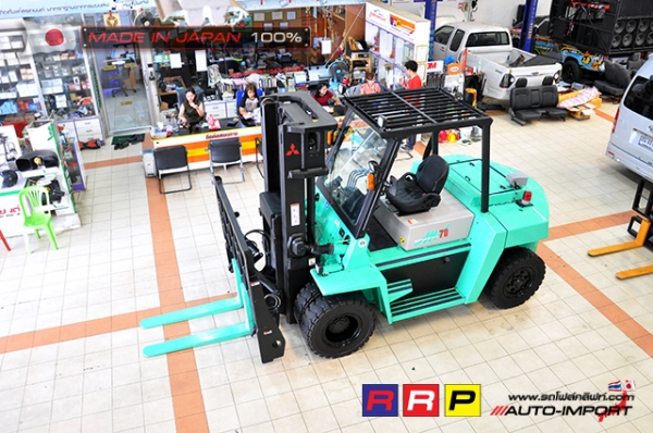 ขายรถโฟล์คลิฟท์มือสอง MITSUBISHI รุ่น FD70-F20C-50311 นำเข้าจากประเทศญี่ปุ่น 100\% ไม่เคยใช้งานในไทย ขายรถโฟล์คลิฟท์มือสอง MITSUBISHI รุ่น FD70-F20C-50311 นำเข้าจากประเทศญี่ปุ่น 100\% ไม่เคยใช้งานในไทย