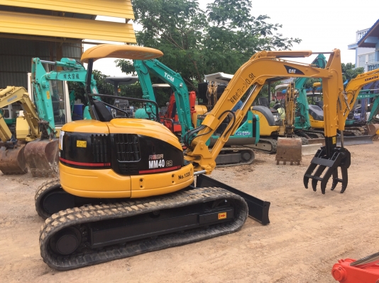 ขายรถขุด MITSUBISHI MM40CR(มือคีบ,บุ้งกี้) ทำสีใหม่,เช็ดระบบ,พร้อมลงงาน,ฟรีจัดส่งทั่วไทย,รถเก่านอก