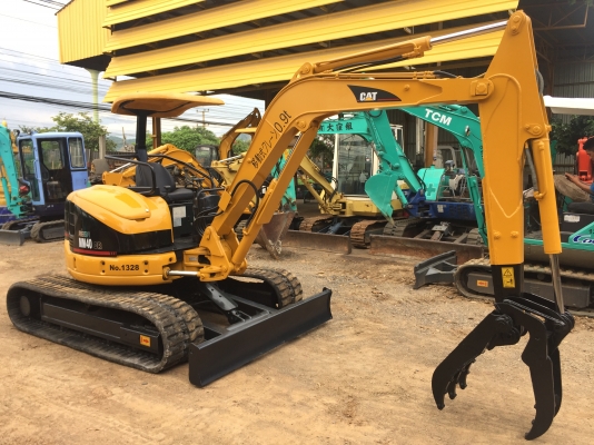 ขายรถขุด MITSUBISHI MM40CR(มือคีบ,บุ้งกี้) ทำสีใหม่,เช็ดระบบ,พร้อมลงงาน,ฟรีจัดส่งทั่วไทย,รถเก่านอก