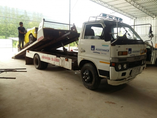รถสไลด์ ISUZU 85 แรงม้า ปีจดทะเบียน 2541 ถาด45องศา