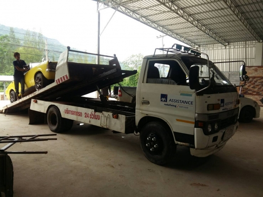 รถสไลด์ ISUZU 85 แรงม้า ปีจดทะเบียน 2541 ถาด45องศา