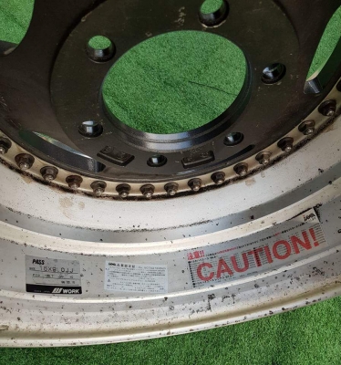 ขายล้อ W_WORK ขอบ 16" กว้าง 9" MADE IN JAPAN สวยๆ