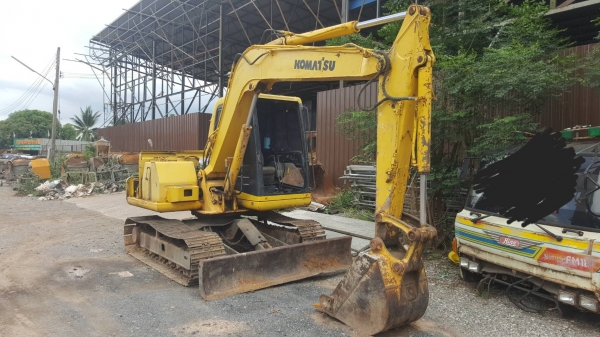 ขาย แบคโฮ KOMATSU PC60-7 มีไลน์แย็ก เอกสารใบซื้อขาย เครื่องเดิม ปั้มดีทำงานเร็ว ช่วงล่างเต็ม ราคาต่อรองได้ครับ