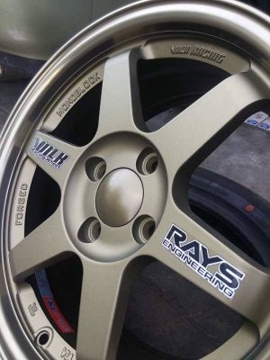 แม็กใหม่ทีอี37 ขอบ 15 ราคา 7500 พร้อมยางไทย 11700 บาท