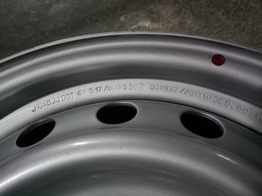 ล้อกะทะ ขอบ16-6รูทั่วไป น้องป้ายแดง ชุด2000บ.โทร0879050181 ส่งได้ทั่วไทยคับ