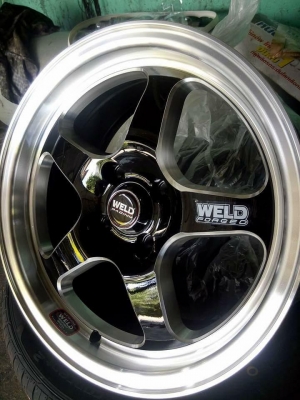 แม็กใหม่ลายเวล ขอบ 15 ราคา 8500 บาท พร้อมติดตั้ง