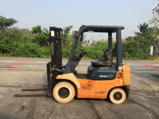 ขาย TOYOTA 7FD15  รถนอกเก่าญี่ปุ่น  เครื่องยนต์ดีเซล  เกียร์ออโต้