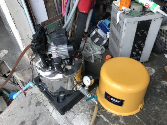 ขายปั้มน้ำอัตโนมัติ Mitsubishi 150W ถังสแตนเลสอย่างหนา ใส่ฝาครอบของใหม่ให้ครับ สภาพสวยเดิมๆ หมุนนิ่ม ตรวจเช็คแรงดันเรียบร้อย ไม่มีรั่วซึม พร้อมใช้งาน ราคา 3,000 บาทพร้อมส่ง ขายปั้มน้ำอัตโนมัติ Mitsubishi 150W ถังสแตนเลสอย่างหนา ใส่ฝาครอบของใหม่ให้ครับ สภาพสวยเดิมๆ หมุนนิ่ม ตรวจเช็คแรงดันเรียบร้อย ไม่มีรั่วซึม พร้อมใช้งาน ราคา 3,000 บาทพร้อมส่ง