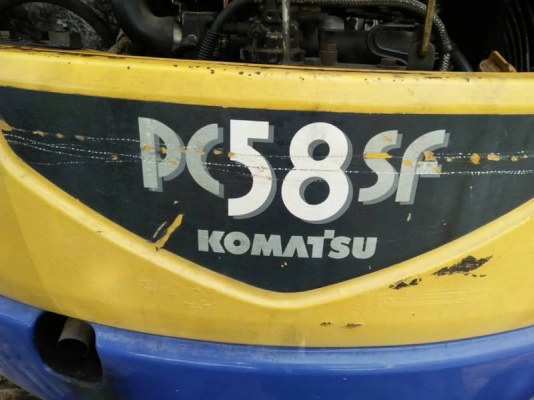 KOMATSU PC 58 SF