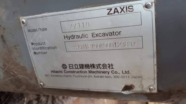 HITACHI ZX 110
