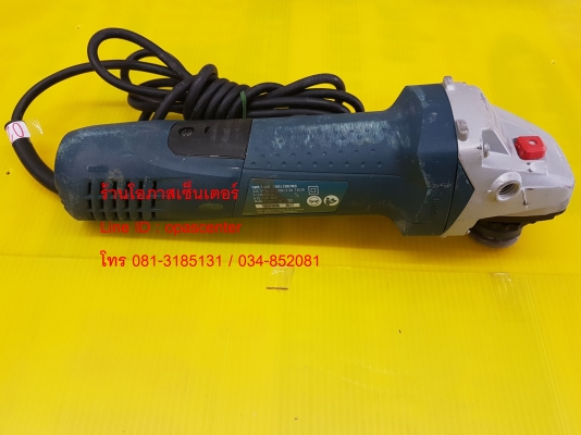 เจียรมือ 4 นิ้ว GWS 7-100 BOSCH สวิทช์ข้าง 720W ของแท้ สภาพดี ใช้ได้ปกติ
