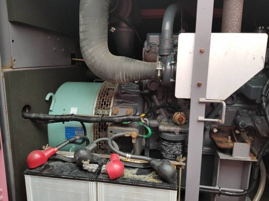 DCA60USH - เครื่องกำเนิดไฟฟ้า Denyo Genset 50/60kva. Hino Engineby OEK DCA60USH - เครื่องกำเนิดไฟฟ้า Denyo Genset 50/60kva. Hino Engineby OEK