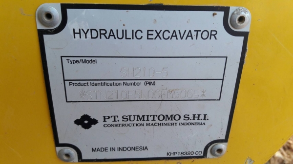 รถแบคโฮ ขายดาวน์ Sumitomo รุ่น SH 210 ปี 59 รถแบคโฮ ขายดาวน์ Sumitomo รุ่น SH 210 ปี 59