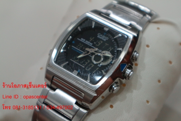 นาฬิกา CASIO Edifice EFA-120D-1AVDF ของแท้ มือสอง สภาพดี ส่งฟรี